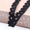 Ropa lista para usar Encaje elástico Lencería Joyería Muñeca Diente decorativo Cinturón DIY Borde de capullo Elástico ondulado Banda elástica