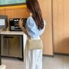 Bolsa Transfronteriza para Mujer Bolsa al por Mayor 2023 Bolsos para Dama Bolso Cuadrado Pequeño Sencillo Bolso de Hombro de Moda Bolso Tejido de Paja para Mujer