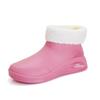 Sapatos de chuva estilo japonês, moda feminina, tubo curto, sapatos aquáticos, trabalho de cozinha, sapatos de borracha antiderrapantes, botas de chuva impermeáveis de cano baixo