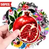 Abastecimiento Directo Transfronterizo 50 Hojas Creativas Personalizadas Fruta Moda Milenio Popular Arte Pegatinas Divertidas Imágenes de Pegatinas