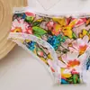 Precio Especial de Evento Pinkgirl Calzones Triángulo para Mujer con Ribete de Encaje, Nylon Elástico, Estampados, Secado Rápido, Directo de la Fábrica Fuente