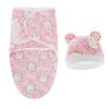 Comércio exterior Europa e Estados Unidos toalha de cueiro para bebê recém-nascido saco de dormir para bebê recém-nascido Primavera saco de dormir de bicho da seda bebê manta para chutar