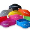 Pulseira de Silicone com Chip Sensor Inteligente Personalizado Pulseira RFID Portátil Moderna de Alta Frequência à Prova d'Água IC Personalizado