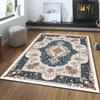 Alfombra persa étnica marroquí para sala de estar, dormitorio, mesita de noche, sofá retro estilo americano, alfombra turca