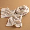 Bufanda de Cachemira 100% Pura para Mujer, Cálida y de Moda, Calentador de Cuello Estilo Perezoso, Nuevo Color Sólido Otoño e Invierno Estilo Casual Versátil