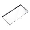 Juego de herramientas para salchicha al vapor de Guangdong, placa de acero inoxidable 304, bandeja rectangular para el hogar, plato para polvo, plato para vapor, plato poco profundo