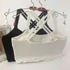 Hermoso Lencería de Espalda Cruzada Pecho Pequeño Sin Aro con Almohadilla Sujetador para Niña Push-up Sin Costuras Ligero Transpirable Envoltura de Pecho