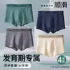 Roupa Íntima para Adolescentes Período de Desenvolvimento 15-18 Anos Categoria a Algodão Meninos Meninos Meninos Crianças Maiores Calções Boxer Infantis
