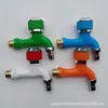 Torneira Colorida para Máquina de Lavar com Manopla Redonda para Uso Doméstico, Adequada para Tanque de Lavar Mop, Anticongelante, à Prova de Explosão, Plástico, Novo Modelo de Torneira de Plástico