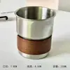 Taza de Agua Plegable Acero Inoxidable 304 Estilo Ins Taza Práctica Taza Estilo Camping al Aire Libre Taza de Café Portátil