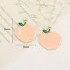 Aleación Mixta Colgante de Fruta Sandía Pera con Goteo de Aceite Accesorios para Joyería DIY Colgante para Bolso Llavero Materiales