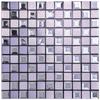 Fornecimento de fábrica de metal de vidro escovado mosaico KTV bar mosaico fundo parede banheiro adesivos de parede especiais