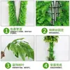 Cubierta tuberías agua corteza decorativa flor artificial enredadera cubrir pilares sala balcón tuberías simulación plantas verdes embellecer