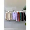 COMOS CMS 2026 Otoño Minimalista para el Trabajo Camisa de Pana de Manga Larga para Mujer, Estilo de Alta Gama 260297