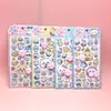 Pegatinas de Huella de Gato Squishy para Aliviar el Estrés, Pegatinas de Burbujas 3D en Relieve para Niños, Pegatinas Decorativas para Teléfono DIY, Pegatinas de Melocotón