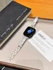 Adequado para S11 Apple Applewatch Watch S10Se Flor Dourada Cola Pulseira Curva Pulseira iWatch