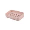 Envío Gratis Estante para Secador de Pelo de Pared Caja de Jabón de Plástico Lavabo de Plástico Estante Triangular Set de Tres Piezas para Baño
