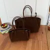 2026 Nuevas Bolsas de Moda Transfronterizas, Populares en Europa y América, Bolso Tote de Gran Capacidad, Bolso de Hombro Versátil con Textura Mate para Mujer