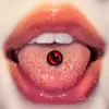 5 Cores Gotejamento de Óleo Pupila de Diabo Língua Unha Anel de Língua Aço Inoxidável Exportação Novo Piercing na Língua Joias Venda Direta de Fábrica Atacado