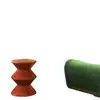 Taburete Bajo de Diseñador Nórdico Apartamento Pequeño Hogar Sala de Estar Taburete para Cambiar Zapatos Taburete Creativo de Plástico Reloj de Arena Taburete Redondo para Niños