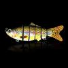 Isca Luya 15g simulação multi-seção peixe isca artificial arremesso longo camada de natação completa pesca em mar isca dura terno de equipamento de pesca para comércio exterior atacado