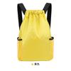 Bolsa de Basquete de Grande Capacidade Bolso com Aba e Cordão Calças Personalizadas Crianças e Adultos Multifuncional Separação Seco e Molhado Mochila Esportiva com Cordão