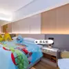 Móveis para Hotel Langju Conjunto Completo Personalizado Cama Box para Pousada Mesa de Cabeceira Apartamento de Reforma Quarto Padrão Conjunto Completo Design