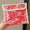 Elásticos de Cabelo Pequenos Infantis para Meninas, Faixas de Cabelo que Não Danificam o Cabelo, Cordas de Cabelo de Alta Elasticidade para Bebês