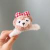 Otoño e Invierno Pinza para Cabello de Felpa de Dibujos Animados Mao Mao Clip de Agarre Lindo Oso Conejo Tiburón Clip Saliente Accesorios para el Cabello de Mujer