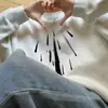Sudadera de cuello redondo sin capucha de marca trendy americana para mujer 2026 Nuevo estilo popular Petite Holgada Estilo perezoso Parte superior de alta gama
