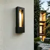 Lámpara de pared impermeable para exteriores, luminaria para pared exterior de patio de villa, admite personalización no estándar