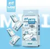 Paquetes mini portátiles de toallitas húmedas para niños, bebés y estudiantes, toallitas mini de mano para limpieza de manos y boca