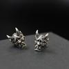 Pendientes de calavera vintage retro prajna, pendientes góticos punk transfronterizos de AliExpress, venta al por mayor de fábrica.