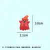 Nova fábrica de acessórios de resina 3D de desenhos animados de Natal transfronteiriços, materiais para presilhas de cabelo, capas de celular, joias artesanais