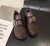 Nuevos Versátiles Zapatos Mary Jane Birkenstock Otoño/Invierno Punta Redonda Tacón Oculto Retro 2026 Zapatos de un solo color Gamuza 5cm Personas Bajas