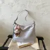Bolso de hombro de gran capacidad estilo coreano para mujer, bolso tote retro moderno estilo ins, bolso cruzado ligero de gran capacidad para el día a día