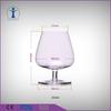 Creativo nuevo fábrica venta caliente al por menor al por mayor copa de vino de vidrio copa de vino de brandy brillante artificial