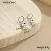 2026 Nuevo Estilo de Alta Gama Brazaletes para Oreja y Pendientes con Microincrustaciones de Diamante, Pendientes de Aro Exquisitos y Dulces, Pendientes de Lujo Ligero y Compactos para Mujer