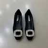 Zapatos de tacón bajo de pedrería estilo francés para mujer, Zapatos Mary Jane de tacón grueso con forro de felpa, Mocasines cálidos para Primavera, Otoño e Invierno 2026