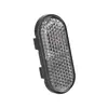 Adecuado para Scooter Eléctrico Xiaomi 4Lite (2da Generación) Tenedor Delantero Amarillo Original Reflector Delantero Plateado-Blanco
