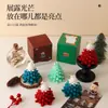 Velas Aromáticas Personalizadas Criativas em Formato de Árvore de Natal, Artefatos para Melhorar a Atmosfera Festiva, Fragrâncias de Origem Vegetal, Vendas Diretas da Fábrica