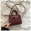 Bolso de Mano Cuadrado Pequeño de Nicho Estilo Coreano para Mujer, Nuevo Modelo Primavera 2026, Bolso Sencillo y de Moda para el Trabajo, Bolso Bandolera de un Solo Hombro