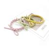 Accesorios para el cabello de estilo coreano, banda para el cabello básica, sencilla y combinable, color sólido, cuerda para el cabello de alta elasticidad, lazo para el cabello personalizado, banda de goma, tocado