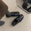 Versión de Piel de Oveja~Mocasines Tallados Retro para Mujer, Zapatos de Suela Plana Cómodos para el Trayecto Diario, Zapatos Pequeños de Cuero Estilo Británico, Zapatos para Mujer Talla Grande