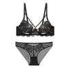 Lingerie Francesa Novo Estilo, Sutiã Feminino Estilo Abstinência, Seios Grandes, Seios Pequenos, Anti-Flacidez, Redução de Seios Secundários, Conjunto de Sutiã Push-Up
