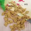 Accesorios para Joyería DIY Hoja de Oro Materiales de Tejido Hecho a Mano Cuerda para Pulsera Decorativa Cuerda para Collar Bolsas Cuerda para Colgar Anillo de Tirar Cuerda