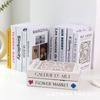 Dobrável Moderno Simples Livro Falso Simulação Decorações de Livro Hotel Decoração Suave Adereços Estudo Decoração de Café