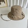 Sombrero de pescador de nailon nuevo para salidas de verano sombrero para el sol protección solar plegable ala grande tamaño circunferencia de la cabeza sombrero para exteriores hombres