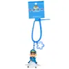 Boneco Original Crayon Shin-Chan Série Dirigindo Mochila Pingente Criativo Chaveiro de Casal para Carro Pingente Pequeno Presente