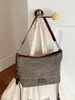 Bolso Tejido Hecho a Mano Estilo Coreano para Mujer 2026 Nuevo Bolso de Playa para Vacaciones de Verano Bolso Cubo de Hombro Único Cruzado Bolso de Paja